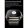 Watch 8 Ultra Series Ios Android Uyumlu Spor Sağlık Sensörlü 45mm Ultra Akıllı Saat