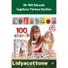 Yabancı Dil Eğitici Zeka Geliştirici Çocuk İlk 100 Sözcük İngilizce Türkçe Kartlar