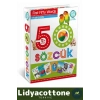 Yabancı Dil Eğitici Zeka Geliştirici Çocuk İlk 50 Sözcük İngilizce Türkçe Kartlar Yabancı Dil