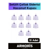 Yeni Nesil Selülit Çatlak Giderici Vakumlu 7 Numara Hacamat Kupası 10 Adet