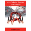 Yeni Seri %100 Bakır Kalın Kablo 1200 Amper Güçlü Oto Akü Takviye Hızlı Şarj Kablosu