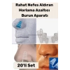 Yeni Seri Rahatlatıcı Uyku Önleyici Horlama Azaltıcı Nefes Alıp Verme Burun Delik Aparatı 20li Set