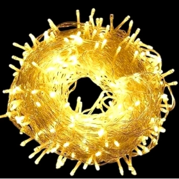 #Aydınlatma 3 Metre 20 LED Gün Işığı Dekoratif Ambiyans Şeffaf Kablolu 2 Kademe Oda Vitrin LED Işık