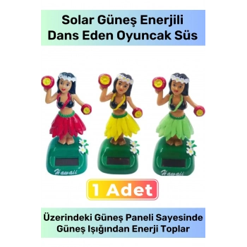 Özel Üretim Solar Güneş Enerjili Hediyelik Dekoratif Çocuk Bebek Oyuncak Süs Dans Eden Kız