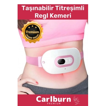 Premium Seri Titreşimli Taşınabilir Sıcak Tutan Regl Ağrıları Dijital Özel Gün Adet Bel Kemeri