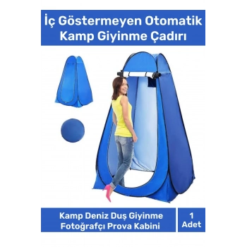 Premium Pencereli Fermuarlı Kamp Deniz Duş Pazar Giyinme Fotoğrafçı Iç Göstermeyen Prova Kabin Çadır