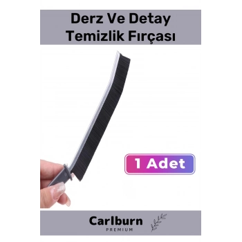 Premium Series Pratik Çok Amaçlı Temizlik İnce Banyo Mutfak Derz Arası Detay Temizlik Fırçası 1 Adet