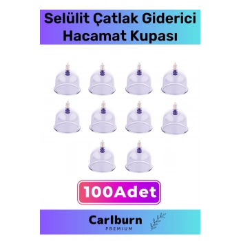 Series Çatlak Vakumlu 7 Numara Hacamat Kupası 100 Adet