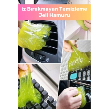 Premium Seri İz Bırakmaz Araba Klavye Klima Telefon Kumanda Toz Alma Oto Temizleme Jeli Hamuru