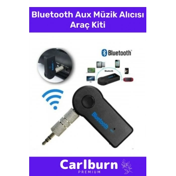 Özel Seri 4 Saat Bataryalı Şarjlı Uyku Modlu Enerji Tasaruflu Bluetooth Aux Müzik Alıcısı Araç Kiti