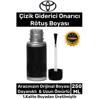Özel Üretim Suya Dayanıklı Toyota Marka Uyumlu Çizik Taş Izi Giderici Onarıcı 250ml Oto Rötuş Boya