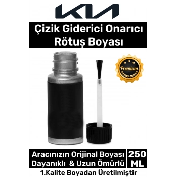 Özel Üretim Suya Dayanıklı Kia Marka Uyumlu Çizik Taş Izi Giderici Onarıcı 250ml Oto Rötuş Boyası