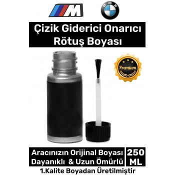 Özel Üretim Suya Dayanıklı Bmw Marka Uyumlu Çizik Taş Izi Giderici Onarıcı 250ml Oto Rötuş Boyası