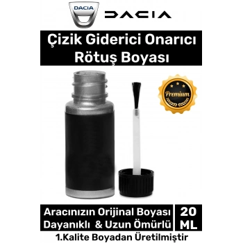 Özel Üretim Suya Dayanıklı Dacia Marka Uyumlu Çizik Taş Izi Giderici Onarıcı 20ml Oto Rötuş Boyası
