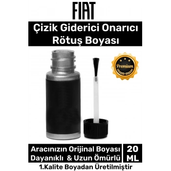 Özel Üretim Suya Dayanıklı Fiat Marka Uyumlu Çizik Taş Izi Giderici Onarıcı 20ml Oto Rötuş Boyası