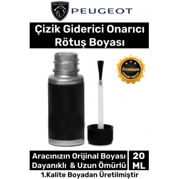 Özel Üretim Suya Dayanıklı Peugeot Marka Uyumlu Çizik Taş Izi Giderici Onarıcı 20ml Oto Rötuş Boyası