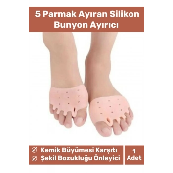 Valgus Silikon Ayak Bunyon Kemik Koruyucu Makaralı Ayak Gömleği Halluks Parmak Ayırıcı Düzenleyici