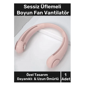 Özel Üretim Taşınabilir Şarjlı Güçlü Yüksek Kaliteli Sessiz Hava Soğutucu Üflemeli Boyun Vantilatör