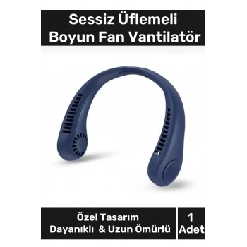 Özel Üretim Taşınabilir Şarjlı Güçlü Yüksek Kaliteli Sessiz Hava Soğutucu Üflemeli Boyun Vantilatör