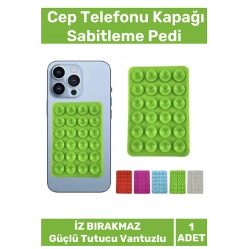 Özel Üretim Sağlam Yapışkan Güçlü Tutucu Vantuzlu Silikon Malzeme Cep Telefonu Kapağı Sabitleme Pedi