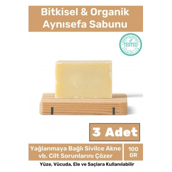 Özel Üretim %100 Doğal Güzel Kokulu El Yüz Saç Vücut Cilt Orijinal Aynısefa Sabunu - 3 Adet