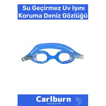 Premium Ayarlanabilir Kayış Su Geçirmez Uv Işını Koruma Silikon Plastik Antifog Çocuk Deniz Gözlüğü