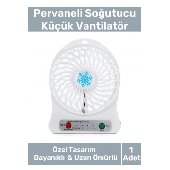 Özel Üretim Usb Şarjlı 3 Kademeli Sessiz Taşınabilir Mini Fan Pervaneli Soğutucu Küçük Vantilatör