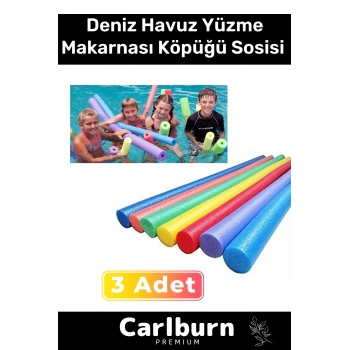 Özel Üretim Katlanabilir Kompakt Tasarım Makarna Deniz Havuz Yüzme Makarnası Köpüğü Sosisi - 3 Adet