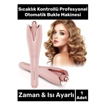 Özel Üretim Elektrikli Saç Şekillendirici Sıcaklık Kontrollü Profesyonel Otomatik Bukle Makinesi