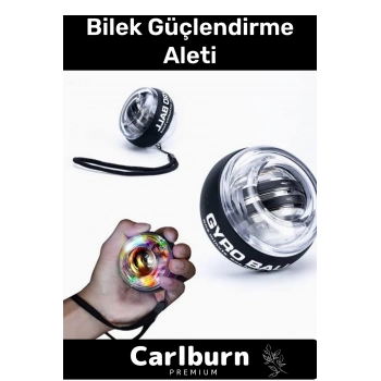 Premium Seri Dayanıklı Döner Çarklı Fitness Rehabilitasyon El Kol Kası Bilek Güçlendirme Aleti