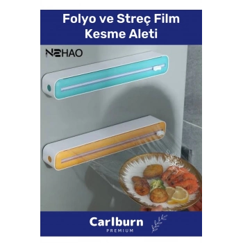 Özel Üretim Mutfak Pratik Gereçleri Folyo Streç Film Kesme Aleti