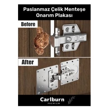 Özel Üretim Kusursuz Sabitleyici Etkili Çözüm Dayanıklı Sağlam Paslanmaz Çelik Menteşe Onarım Plaka