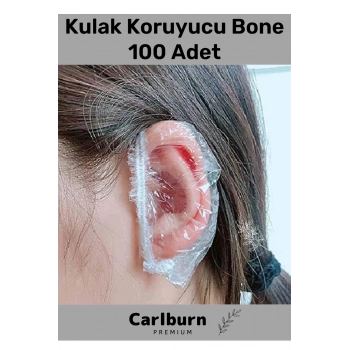 Özel Üretim Su Geçirmez Koruyucu Dayanıklı Hafif Şeffaf Herkese Uyumlu Kulak Bonesi 100 Adet