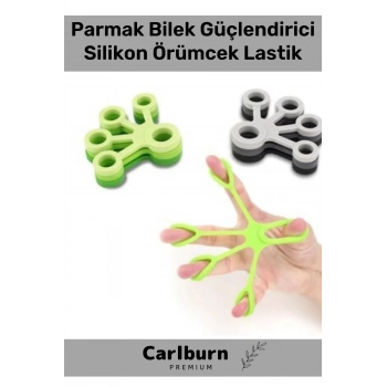 Özel Üretim Dayanıklı Esnek Egzersiz Kas Gevşetme Parmak Bilek Güçlendirici Silikon Örümcek Lastik