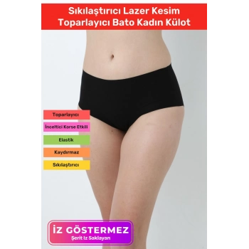 İz Göstermeyen Toparlayıcı Kaymaz Toparlayıcı Sıkılaştırıcı Lazer Kesim Toparlayıcı Bato Kadın Külot