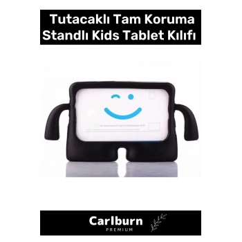Özel Üretim Apple Ipad 7. 8. 9. Nesil 10.2 Inç Yumuşak Dokulu Tutacaklı Tam Koruma Standlı Kids