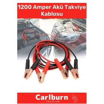 Özel Üretim %100 Bakır Kalın Kablo 1200 Amper Güçlü Oto Akü Takviye Hızlı Şarj Kablosu