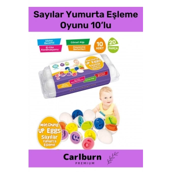Özel Üretim Zeka Geliştirici Eğitici El Göz Kordinasyonu Geometrik Yumurta Sayı Eşleme Oyunu 15li