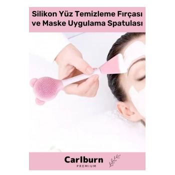 Özel Üretim Çok Amaçlı Makyaj Esnek Yumuşak Silikon Yüz Temizleme Fırçası Maske Uygulama Spatulası