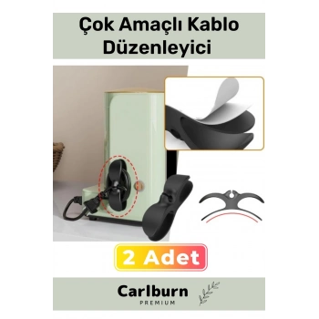Özel Üretim Bilgisayar Notebook Şarj Kablosu Mutfak Çok Amaçlı Kablo Sarma Düzenleyici 2 Adet