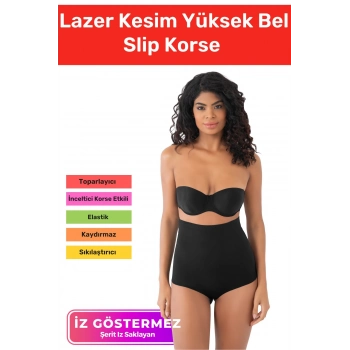 Özel Üretim İz Göstermeyen Kaymaz Sıkılaştırıcı Şekillendirici Lazer Kesim Yüksek Bel Slip Korse