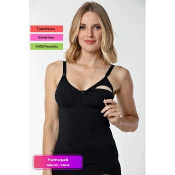 Özel Üretim Yumuşak Toparlayıcı Rahat Dikişsiz Nefes Alabilen Şık Lohusa Balensiz Emzirme Sütyen