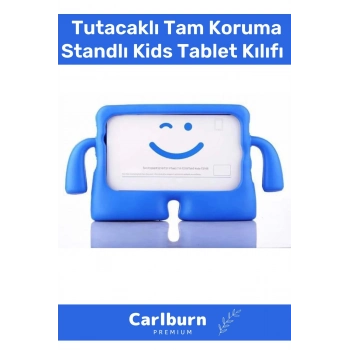 Özel Üretim Apple Samsung Uyumlu 11 Inç Yumuşak Dokulu Tutacaklı Tam Koruma Standlı Kids