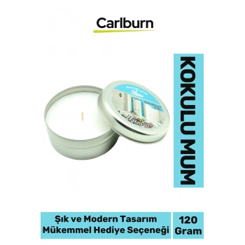 Özel Üretim Aromaterapi Arınma Huzur Meditasyon Yoga Esans Dekoratif Mum Oda Kokusu 120G Teneke Kutu