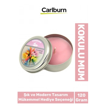 Özel Üretim Aromaterapi Arınma Huzur Meditasyon Yoga Esans Dekoratif Mum Oda Kokusu 120G Teneke Kutu