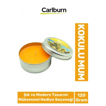 Özel Üretim Aromaterapi Arınma Huzur Meditasyon Yoga Esans Dekoratif Mum Oda Kokusu 120G Teneke Kutu