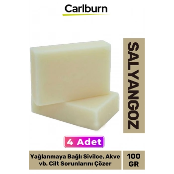 Doğal Güzel Kokulu El Yüz Saç Vücut Cilt Onaran Kolajen Etkili Salyangoz Bitkisel Sabun 4 Adet