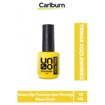 Tırnak Güçlendirici Elastik 48W Cihazlarda Kullanılan Kalıcı Oje Tutucu Uno Strong Base Coat 15 ml