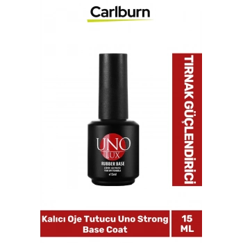 Tırnak Güçlendirici Elastik 48W Cihazlarda Kullanılan Kalıcı Oje Tutucu Uno Strong Base Coat 15 ml