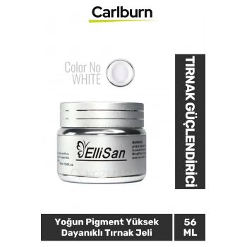 Uzun Sağlıklı Dayanıklı Tırnaklar UV Makineleri Uyumlu Ellisan Protez Tırnak Jeli Builder 56 Gram